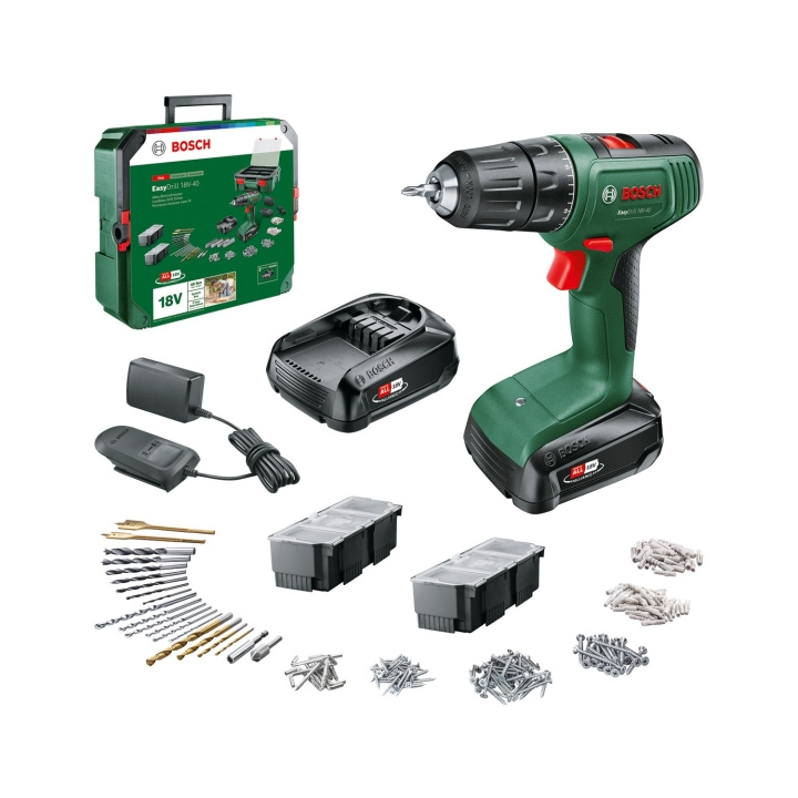 Bosch EasyDrill 18V-40 + SystemBox ( 2 x Battery & Charger Included ) in the group HOME, HOUSEHOLD & GARDEN / Tools / Drills at TP E-commerce Nordic AB (C84060)