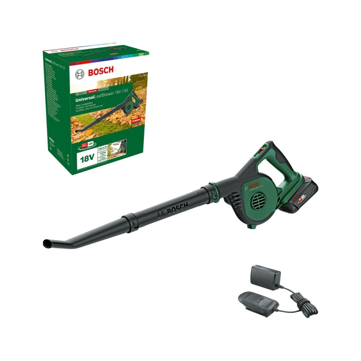 Bosch Battery Leaf Blower Universal 18V-130 2.5AH ( Battery & Charger Included ) in the group HOME, HOUSEHOLD & GARDEN / Tools / Other power tools at TP E-commerce Nordic AB (C84064)