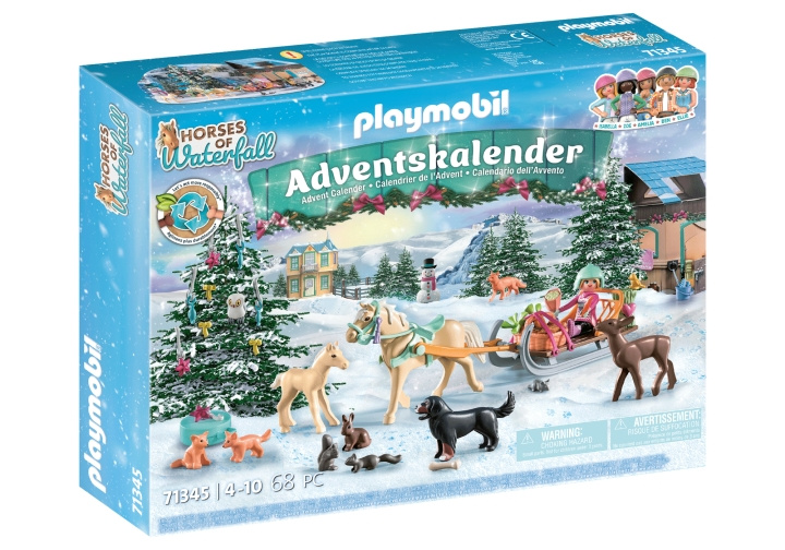 Playmobil Advent Calendar - Christmas Sleigh Ride (71345) in the group TOYS, KIDS & BABY PRODUCTS / Toys / Advent calendar at TP E-commerce Nordic AB (C84075)