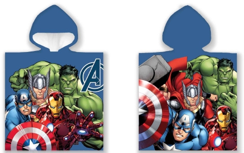 BrandMac Poncho Towel - 50 x 100 cm – Avengers (110066) in the group TOYS, KIDS & BABY PRODUCTS / Children\'s textiles / Bath accessories at TP E-commerce Nordic AB (C84082)