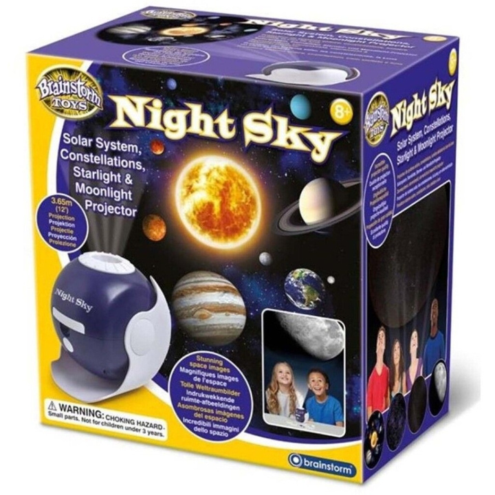 BrainStorm Night Sky - Solar System (306-2076) in the group TOYS, KIDS & BABY PRODUCTS / Children\'s room / Baby lamps / Nightlights at TP E-commerce Nordic AB (C84120)