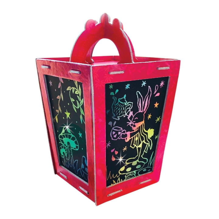 BOX CANDIY Scratch Art Lantern - Totally Twilight - (BC-1914) in the group TOYS, KIDS & BABY PRODUCTS / Toys / Crafts at TP E-commerce Nordic AB (C84126)