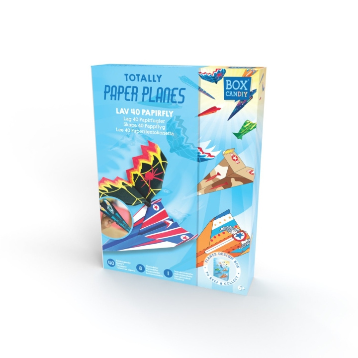 BOX CANDIY Paper Airplanes Art - Totally Paper Planes - (BC-1915) in the group TOYS, KIDS & BABY PRODUCTS / Toys / Crafts at TP E-commerce Nordic AB (C84127)