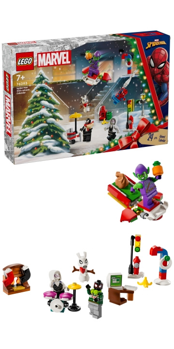 LEGO Marvel - Spider-Man 2024 Advent Calendar (76293) in the group TOYS, KIDS & BABY PRODUCTS / Toys / Advent calendar at TP E-commerce Nordic AB (C84143)