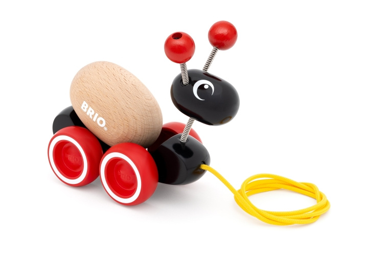 BRIO Pull Along Ant - 30348 in the group TOYS, KIDS & BABY PRODUCTS / Baby toys / Activity toys at TP E-commerce Nordic AB (C84144)