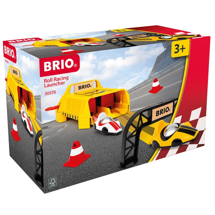 BRIO Roll Racing Launcher - 30570 in the group TOYS, KIDS & BABY PRODUCTS / Toys / Racing tracks at TP E-commerce Nordic AB (C84147)