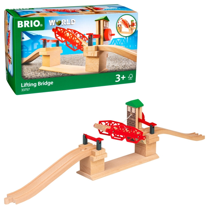 BRIO Lifting Bridge (33757) in the group TOYS, KIDS & BABY PRODUCTS / Toys / Building toys / Brio train tracks at TP E-commerce Nordic AB (C84167)