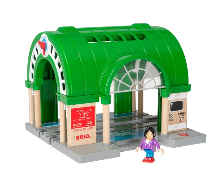 BRIO Central Train Station (33649) in the group TOYS, KIDS & BABY PRODUCTS / Toys / Building toys / Brio train tracks at TP E-commerce Nordic AB (C84171)