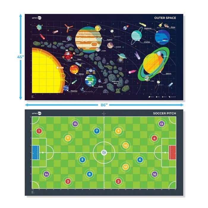 Sphero Code Mat Space/soccer Activity Cards in the group TOYS, KIDS & BABY PRODUCTS / Toys / Experiment & DIY at TP E-commerce Nordic AB (C84211)