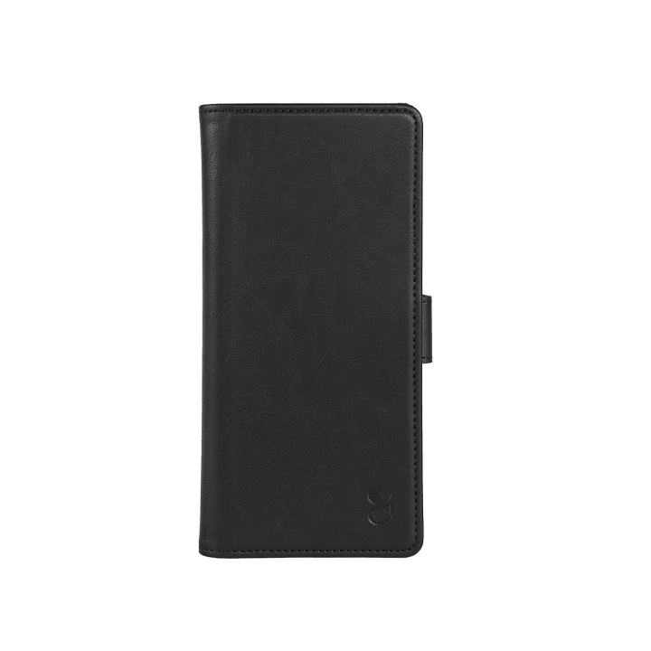 Gear Wallet Case 3 Card Slots Black - Motorola Moto G35 5G in the group SMARTPHONE & TABLETS / Phone cases / Motorola at TP E-commerce Nordic AB (C84245)