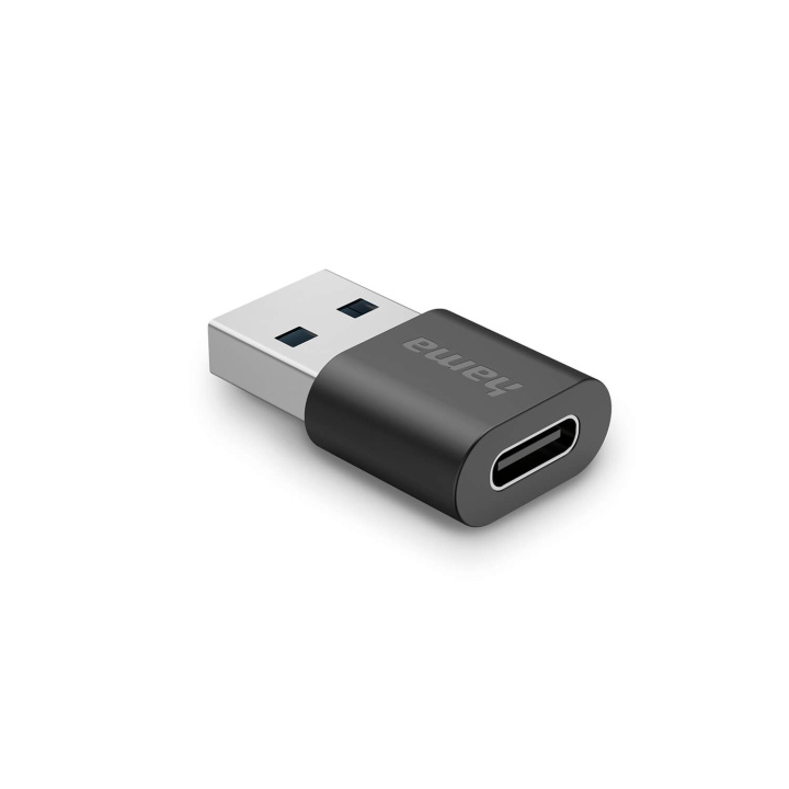 Hama Adapter USB-C to USB-A USB 3.2 10 Gbit/s in the group SMARTPHONE & TABLETS / Chargers & Cables / Adapters at TP E-commerce Nordic AB (C84246)