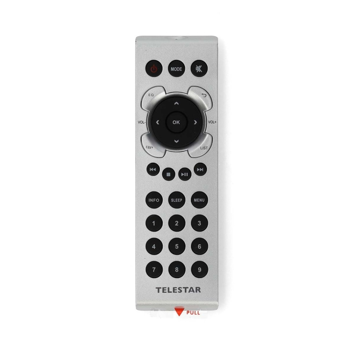 TELESTAR Remote Control DIRA M10 / S20 / S20i Silver in the group HOME ELECTRONICS / Audio & Picture / TV & Accessories / Remote controls at TP E-commerce Nordic AB (C84253)