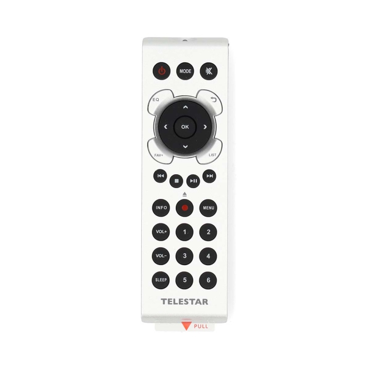 TELESTAR Remote Control DIRA M1 / M12i / M14i / S2 /S20C / S24i / S24 CD / S32i CD silver in the group HOME ELECTRONICS / Audio & Picture / TV & Accessories / Remote controls at TP E-commerce Nordic AB (C84255)