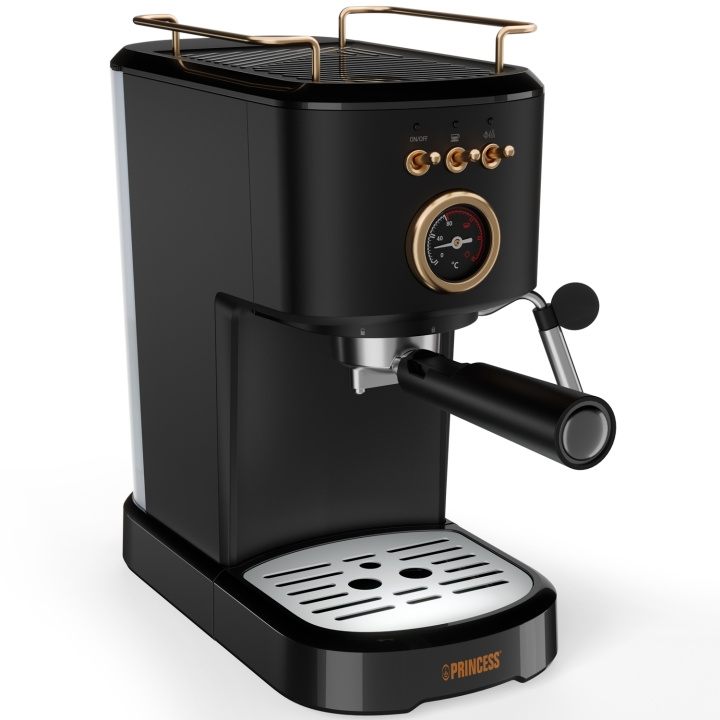 Princess Espressomaskin Manuell 249417 20Bar 1,2lc 1100W in the group HOME, HOUSEHOLD & GARDEN / Household appliances / Coffee makers and accessories / Espresso Machines at TP E-commerce Nordic AB (C84275)