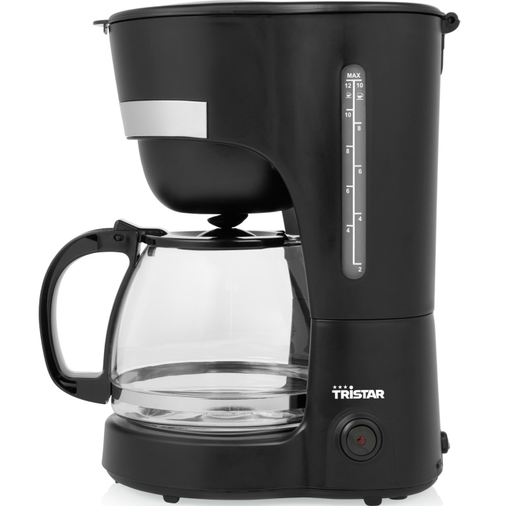 Tristar Kaffebryggare CM-1282 750W 1,25l 10-12 koppars in the group HOME, HOUSEHOLD & GARDEN / Household appliances / Coffee makers and accessories / Drip coffee makers at TP E-commerce Nordic AB (C84286)