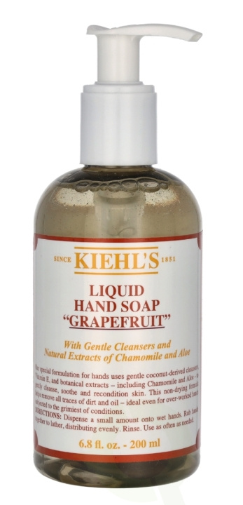 Kiehl\'s Liquid Hand Soap 200 ml Grapefruit in the group BEAUTY & HEALTH / Skin care / Body health / Scented soaps at TP E-commerce Nordic AB (C84347)