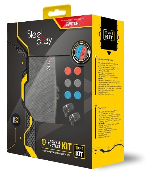 Steelplay Kit Carry & Protect in the group HOME ELECTRONICS / Game consoles & Accessories / Nintendo Switch / Accessories at TP E-commerce Nordic AB (C84567)