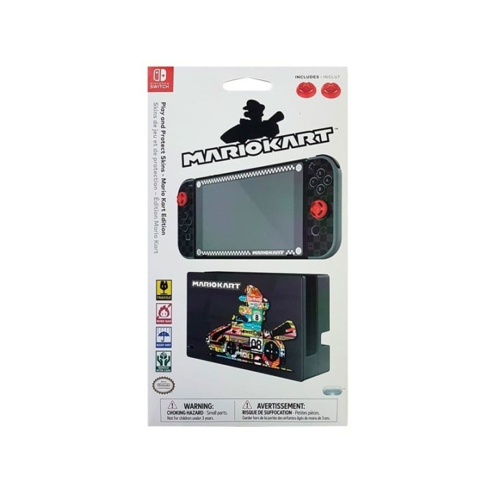 PDP Gaming Nintendo Switch Mario Kart Protect Skin in the group HOME ELECTRONICS / Game consoles & Accessories / Nintendo Switch / Accessories at TP E-commerce Nordic AB (C84576)