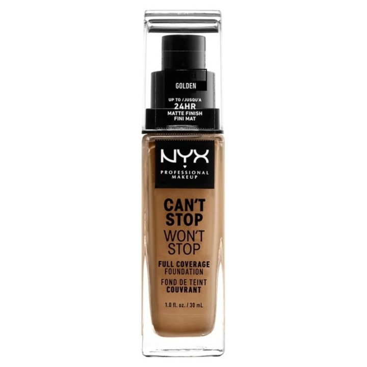 NYX Professional Makeup Can\'t Stop Won\'t Stop Foundation - Golden in the group BEAUTY & HEALTH / Makeup / Facial makeup / Foundation at TP E-commerce Nordic AB (C84581)