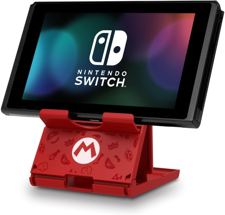 Hori Official Nintendo Switch Compact Playstand (Mario) in the group HOME ELECTRONICS / Game consoles & Accessories / Nintendo Switch / Accessories at TP E-commerce Nordic AB (C84587)