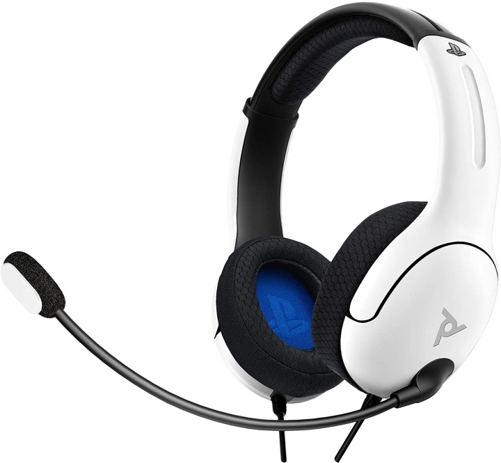 PDP Gaming LVL40 Wired Stereo Headset for PS4 and Playstation 5 White in the group HOME ELECTRONICS / Game consoles & Accessories / Xbox Series X at TP E-commerce Nordic AB (C84594)