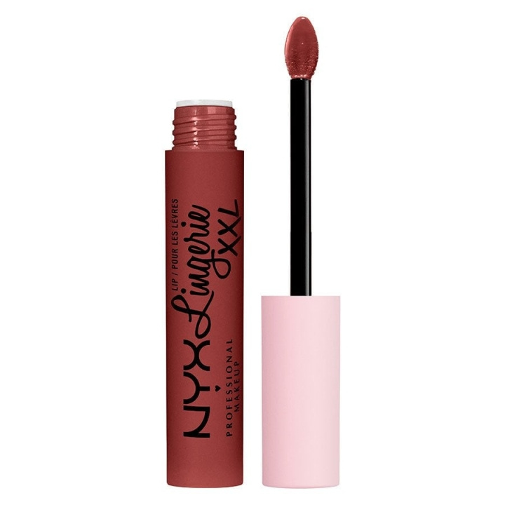 NYX Professional Makeup Lip Lingerie XXL Matte Liquid Lipstick - Straps Off in the group BEAUTY & HEALTH / Makeup / Lips / Lipstick at TP E-commerce Nordic AB (C84606)