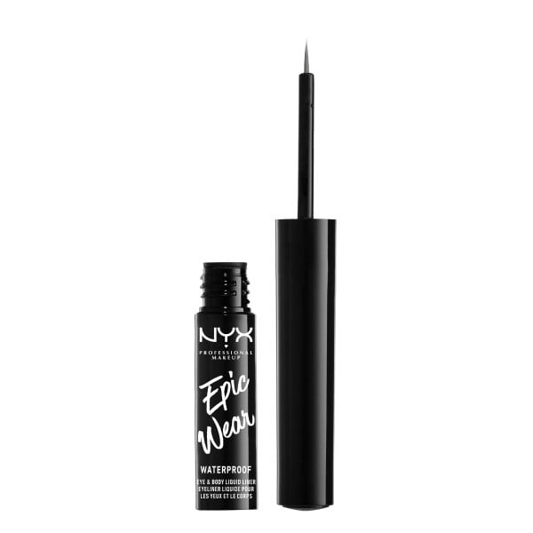 NYX Professional Makeup Epic Wear Metallic Liquid Liner - Gunmetal in the group BEAUTY & HEALTH / Makeup / Eyes & Eyebrows / Eyeliner / Kajal at TP E-commerce Nordic AB (C84613)