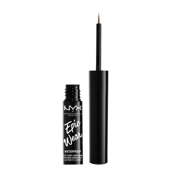 NYX Professional Makeup Epic Wear Metallic Liquid Liner - Brown Metal in the group BEAUTY & HEALTH / Makeup / Eyes & Eyebrows / Eyeliner / Kajal at TP E-commerce Nordic AB (C84614)