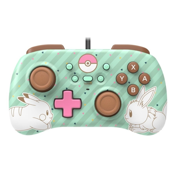 Hori Switch PAD Mini – Pokémon: Pikachu & Eevee in the group HOME ELECTRONICS / Game consoles & Accessories / Nintendo Switch / Accessories at TP E-commerce Nordic AB (C84632)