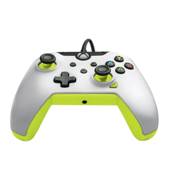 PDP Gaming Wired Controller Xbox Series X White - Electric (Yellow) in the group HOME ELECTRONICS / Game consoles & Accessories / Xbox Series X at TP E-commerce Nordic AB (C84636)