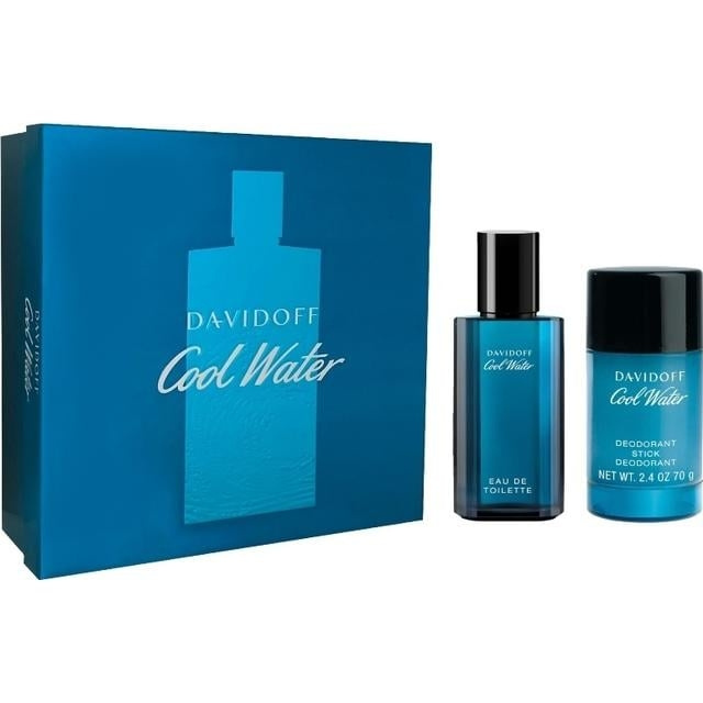 Davidoff Cool Water Man EDT 40 ml + Deo Stick 75 ml - Giftset in the group BEAUTY & HEALTH / Gift sets / Gift sets for him at TP E-commerce Nordic AB (C84659)