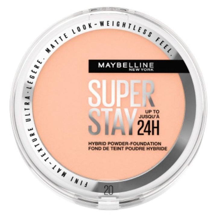 Maybelline New York Superstay 24H Hybrid Powder Foundation 20,0 in the group BEAUTY & HEALTH / Makeup / Facial makeup / Powders at TP E-commerce Nordic AB (C84668)