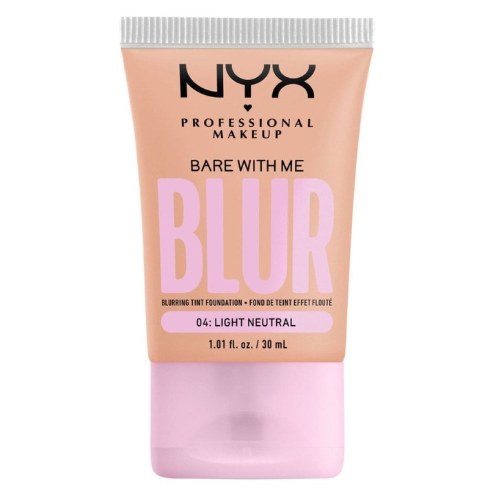 NYX Professional Makeup Bare With Me Blur Tint Foundation 04 Light Neutral in the group BEAUTY & HEALTH / Makeup / Facial makeup / Foundation at TP E-commerce Nordic AB (C84673)