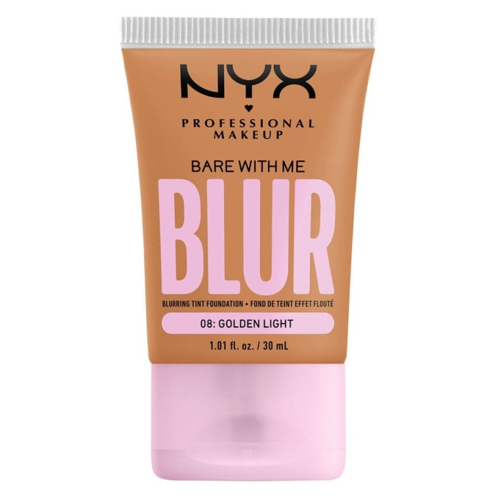 NYX Professional Makeup Bare With Me Blur Tint Foundation 08 Golden Light in the group BEAUTY & HEALTH / Makeup / Facial makeup / Foundation at TP E-commerce Nordic AB (C84674)