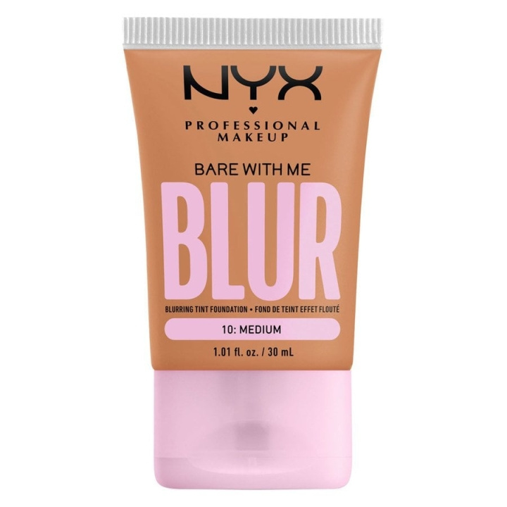 NYX Professional Makeup Bare With Me Blur Tint Foundation 10 Medium in the group BEAUTY & HEALTH / Makeup / Facial makeup / Foundation at TP E-commerce Nordic AB (C84675)