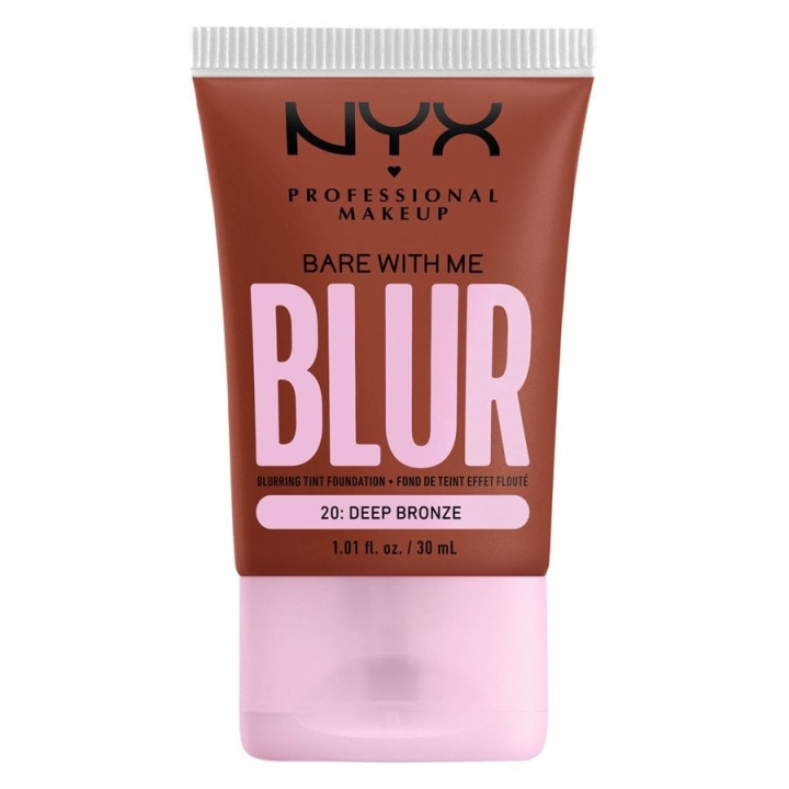 NYX Professional Makeup Bare With Me Blur Tint Foundation 20 Deep Bronze in the group BEAUTY & HEALTH / Makeup / Facial makeup / Foundation at TP E-commerce Nordic AB (C84683)