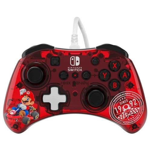 PDP Gaming Rock Candy Mini Wired Controller - Mario Kart in the group HOME ELECTRONICS / Game consoles & Accessories / Nintendo Switch / Accessories at TP E-commerce Nordic AB (C84688)