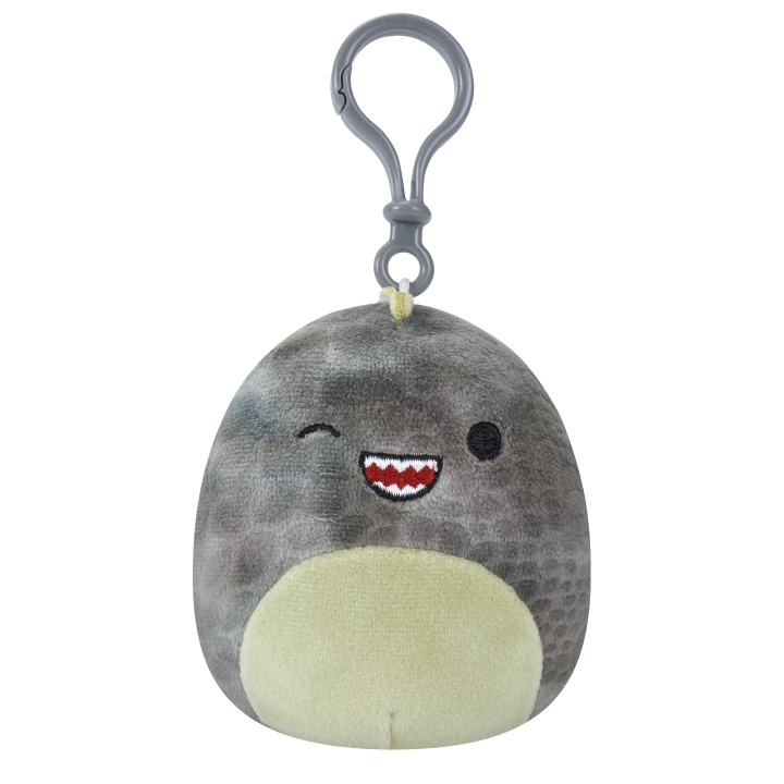 Squishmallows Asst 9 cm P15 Clip On - Xander the Winking Grey T-Rex in the group TOYS, KIDS & BABY PRODUCTS / Baby toys / stuffed animals at TP E-commerce Nordic AB (C84713)