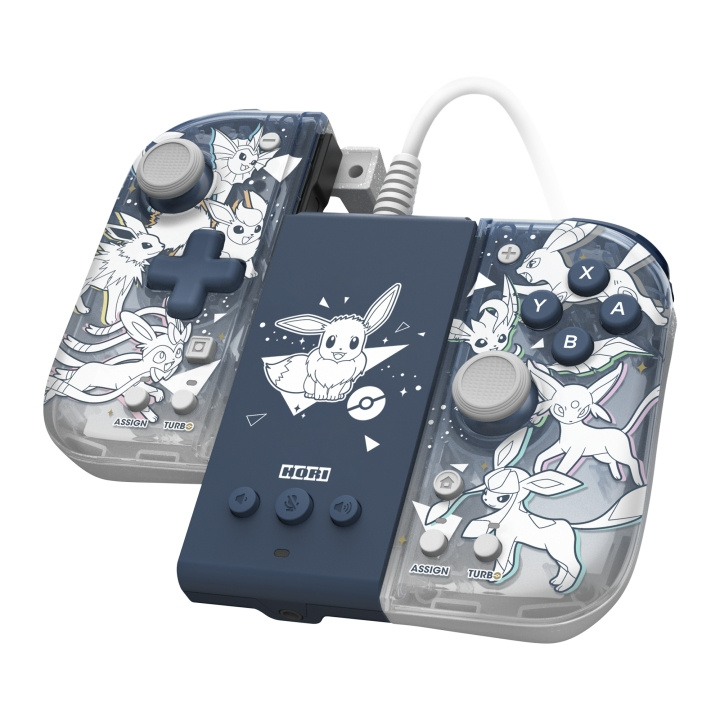 Hori Split Pad Compact Attachment Set (Eevee) in the group HOME ELECTRONICS / Game consoles & Accessories / Nintendo Switch / Accessories at TP E-commerce Nordic AB (C84757)