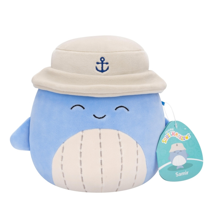 Squishmallows 19 cm P20 Plush - Samir Whale (206091) in the group TOYS, KIDS & BABY PRODUCTS / Baby toys / stuffed animals at TP E-commerce Nordic AB (C84807)