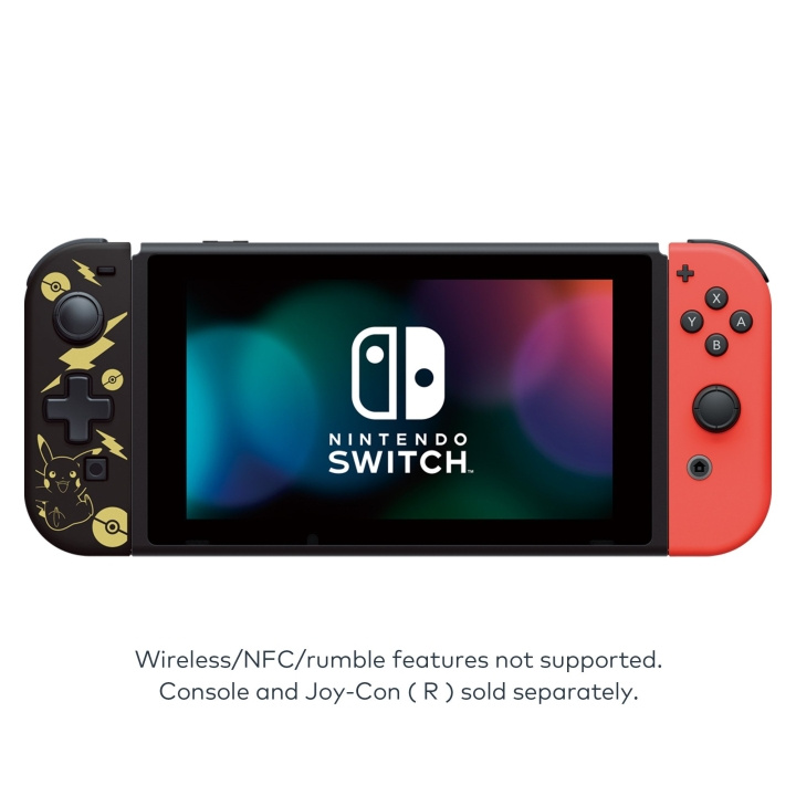 Hori D-PAD Controller - Left - (PIKACHU BLACK & GOLD) - Nintendo Switch in the group HOME ELECTRONICS / Game consoles & Accessories / Nintendo Switch / Accessories at TP E-commerce Nordic AB (C84813)