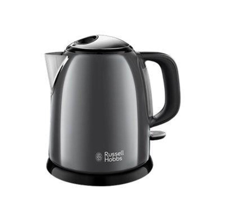 Russell Hobbs Colours Plus Mini Kettle - Grey in the group HOME, HOUSEHOLD & GARDEN / Household appliances / Water & Juice / Kettles at TP E-commerce Nordic AB (C84863)