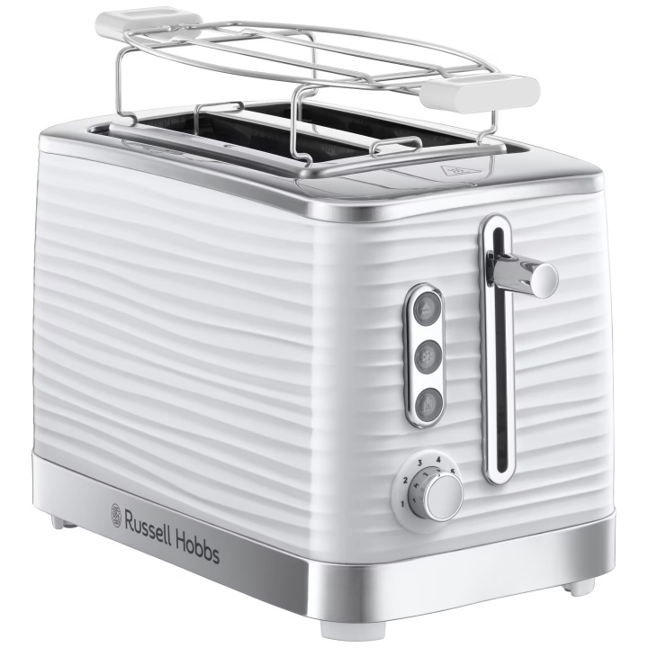 Russell Hobbs Inspire Toaster - White in the group HOME, HOUSEHOLD & GARDEN / Household appliances / Toasters & Bread grills / Toasters at TP E-commerce Nordic AB (C84865)