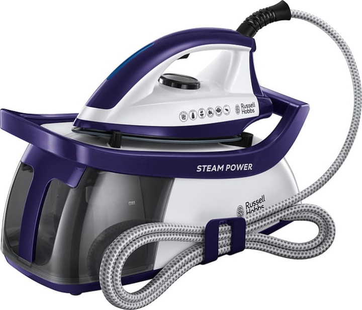 Russell Hobbs Steam Power Iron Generator - Purple in the group HOME, HOUSEHOLD & GARDEN / Clothes care / Steam stations at TP E-commerce Nordic AB (C84887)