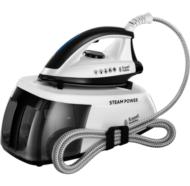 Russell Hobbs Steam Power Iron Generator - Black in the group HOME, HOUSEHOLD & GARDEN / Clothes care / Steam stations at TP E-commerce Nordic AB (C84888)