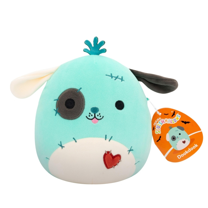 Squishmallows 19 cm Halloween Plush - Dookdook Patchwork Dog in the group TOYS, KIDS & BABY PRODUCTS / Baby toys / stuffed animals at TP E-commerce Nordic AB (C84901)