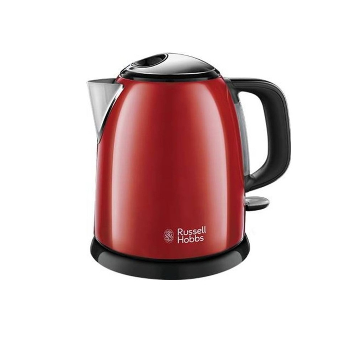 Russell Hobbs Colours Plus Mini Kettle - Red in the group HOME, HOUSEHOLD & GARDEN / Household appliances / Water & Juice / Kettles at TP E-commerce Nordic AB (C84906)