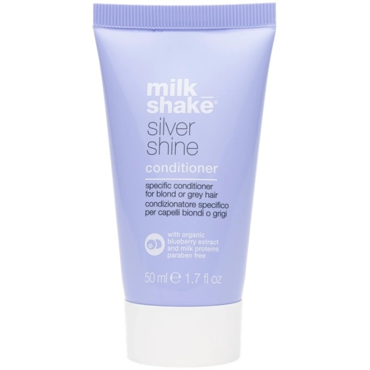 Milk_Shake Silver Shine Conditioner 50ml in the group BEAUTY & HEALTH / Hair & Styling / Hair care / Conditioner at TP E-commerce Nordic AB (C84932)