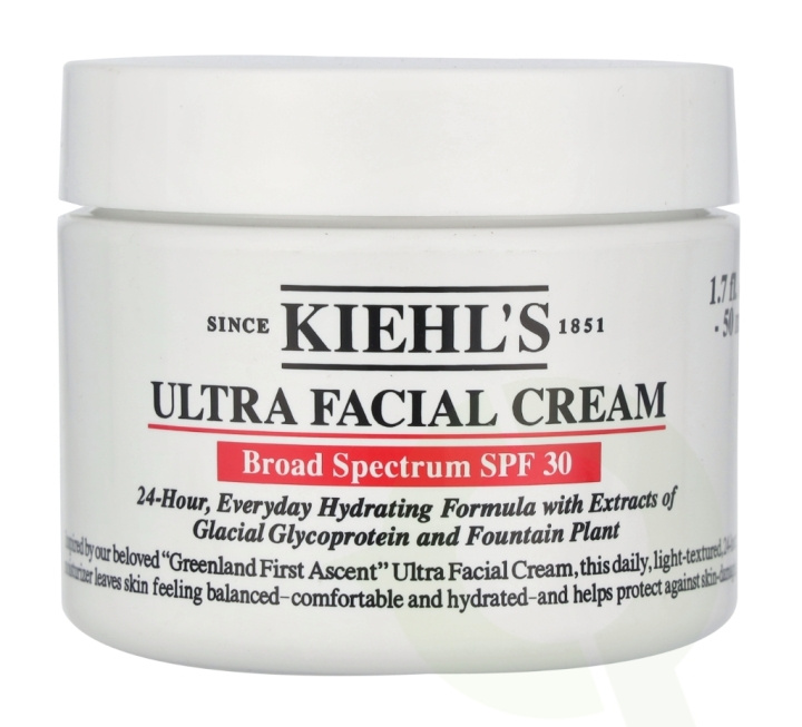 Kiehl\'s Ultra Facial Cream Broad Spectrum SPF30 50 ml in the group BEAUTY & HEALTH / Skin care / Face / Face creams at TP E-commerce Nordic AB (C84979)