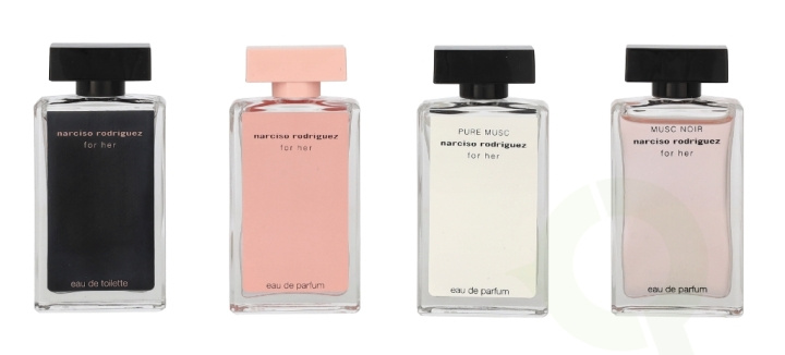 Narciso Rodriguez Collection Set For Her 30 ml Edt Spray 7,5ml/Edp Spray 7,5ml/Pm 7,5ml/Mn 7,5ml in the group BEAUTY & HEALTH / Gift sets / Gift sets for her at TP E-commerce Nordic AB (C84982)